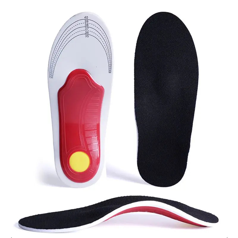 Orthopedic EVA Gel Insoles for Men and Women Flat Foot Orthotics Sole Insert Pad Arch Support and Plantar Fasciitis Feet Care MegaBDM