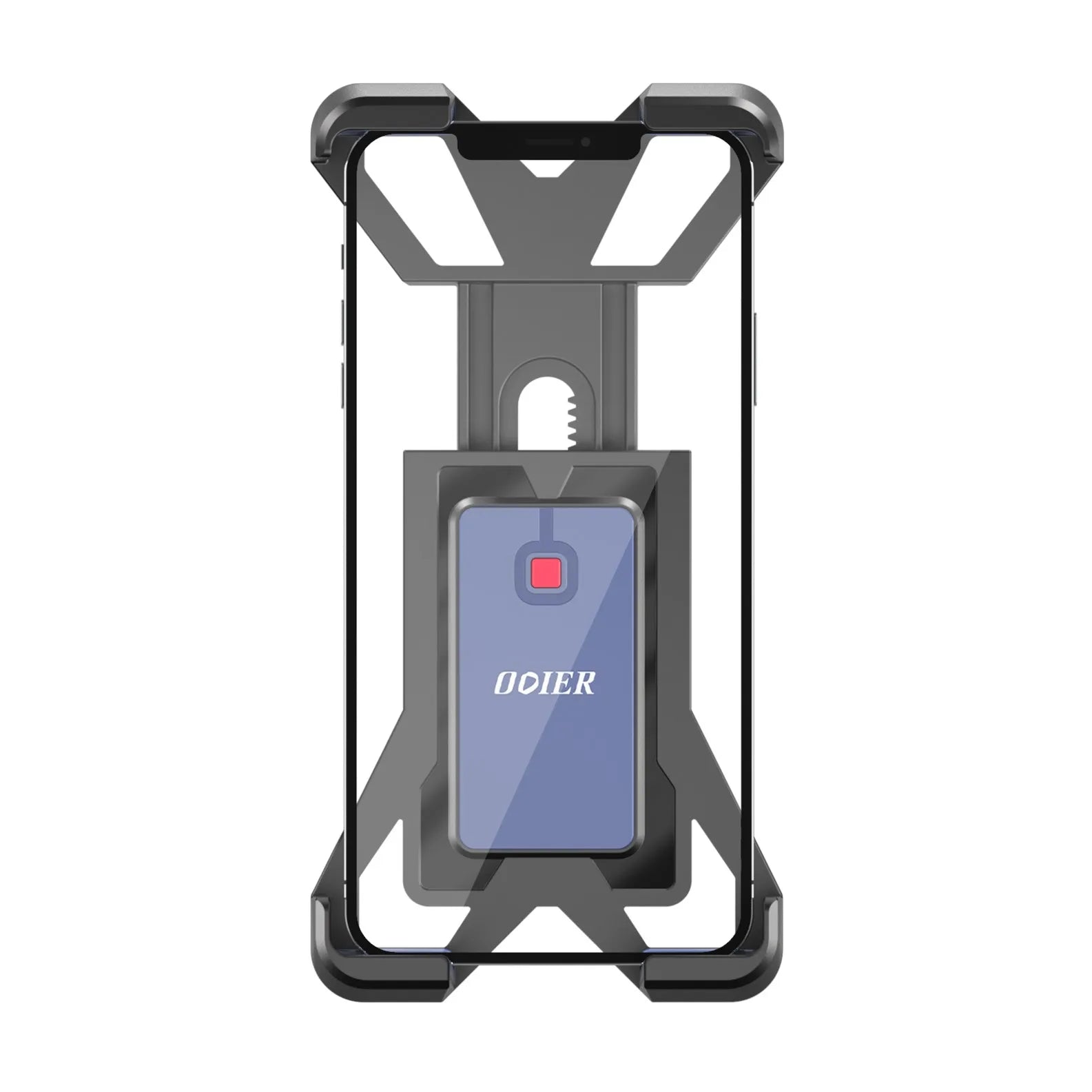 2023one Key Lock Automatic Motorcycle Handlebar Phone Clip Holder Mobile Holder for Bike Bicycle Scooter Ebike