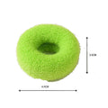 3.5cm in Width 6.5cm in Diameter Women Bulk Elastic Rubber Hair Bands Jewelry Strong Ties Scrunchies