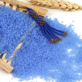 2mm Frosted Colors Rocailles Round Loose Waist Beads 0.6mm Hole 10 Grams Matt Glass Seed Beads