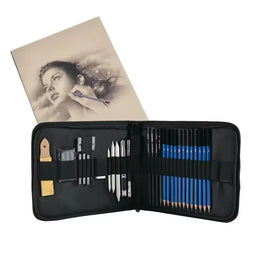 High Quality 33-Piece Artist Sketch Pencil Set Customized Wholesale Offer Economically Cheap Art Accessory
