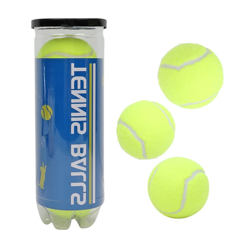 Dog Movement Rubber Tennis Ball Durable Bite-resistant Training Balls Squeaky Dog Balls for Play & Fetch