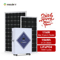 Poland Stock All in One 11KW 15KWh 6.6kWh 6.2kW LiFePO4 Lithium Battery Portable Power Station Home Energy Storage Solar System