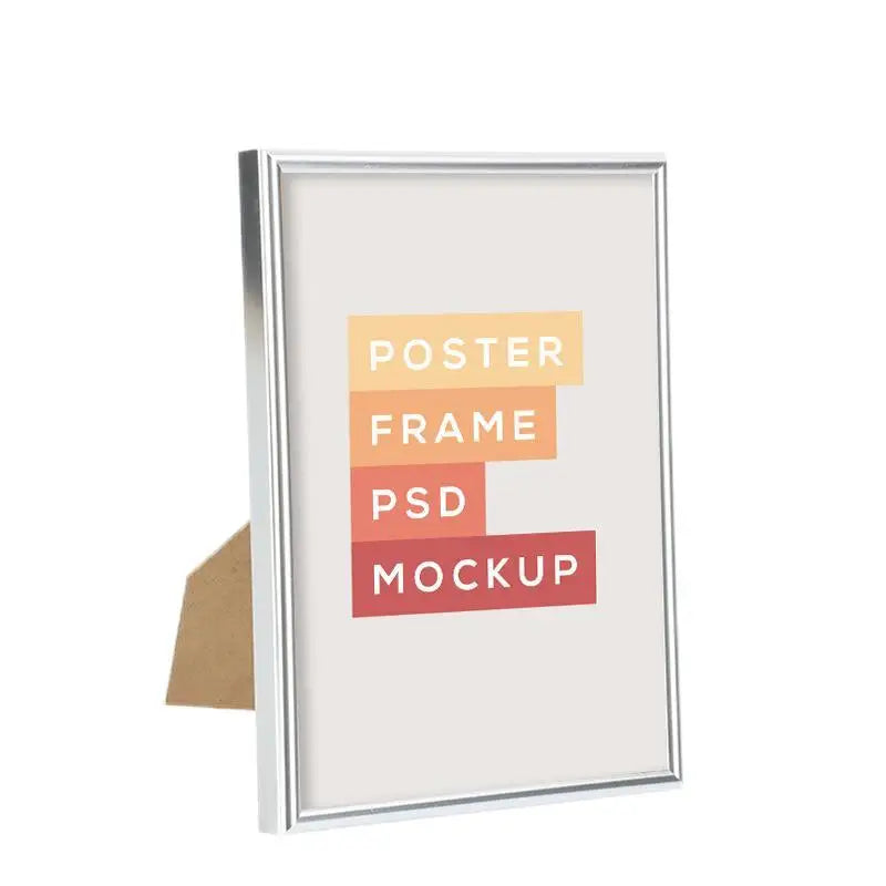 Metal Aluminum Alloy Photo Picture Frame for Poster Certificate Diploma Customizable Size