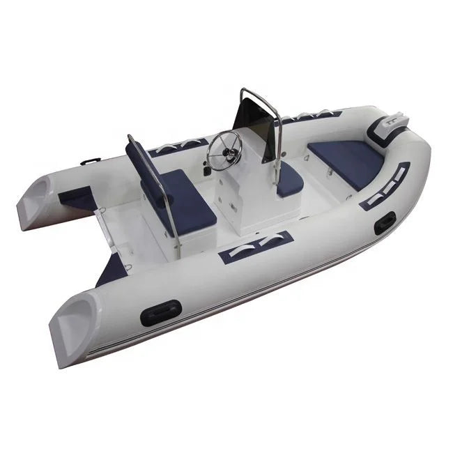 Best Fiberglass Inflatable HYPALON/PVC Rigid Fishing Zodiac Sailing Hull Inflatable 360 RIB Boat Sale