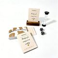 Interactive Wedding Reception Games Fun Questions Card Game with Timer Dice for Wedding Party Table Entertainment Guest MegaBDM