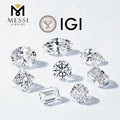 IGI Certificate D VVS VS 0.3ct 0.5ct 1ct 1.5ct 2ct 3ct 4ct 5ct 6ct Wholesale Lab Created Loose Round HPHT CVD Lab Grown Diamond