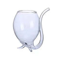 Custom Creative Unique Luxury Transparent Asian Unbreakable Borosilicate Glass Crooked Cocktail Drink Glasses for Bar