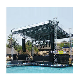Outdoor Concert Stand Support Lighting Aluminium Stage Truss System for Sale Led Cabinet Frame Structure Truss