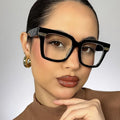 2026 Eyeglass Frames square Computer Gaming Glasses Eyewear Blue Light Glasses for Women Anti Uv Rays Block Eyeglasses
