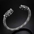 SC Hot Sale Retro Silver Cuff Bracelet Unique Design Dragon Cuff Bracelet Metal Open Cuff Bracelets for Men Jewelry