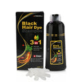 Wholesale Price 3 in 1 Dye Brand Manufacturer Ginseng Fashion Black Ammonia Free Hair Color Shampoo