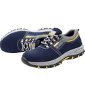 Men's and Women's Steel Toe Safety Shoes Puncture Proof and Breathable Lightweight Work Construction for Summer and Autumn