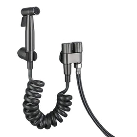 Weihao Modern Wall-Mounted Plastic Shattaf Bidet Sprayer Set Eco-Friendly Design Easy Installation Toilet Cleaning Bathroom Use