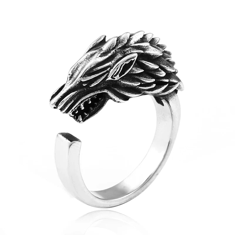 SS8-477R Steel Soldier Stainless Steel Punk Skull Fashion Jewelry Gift