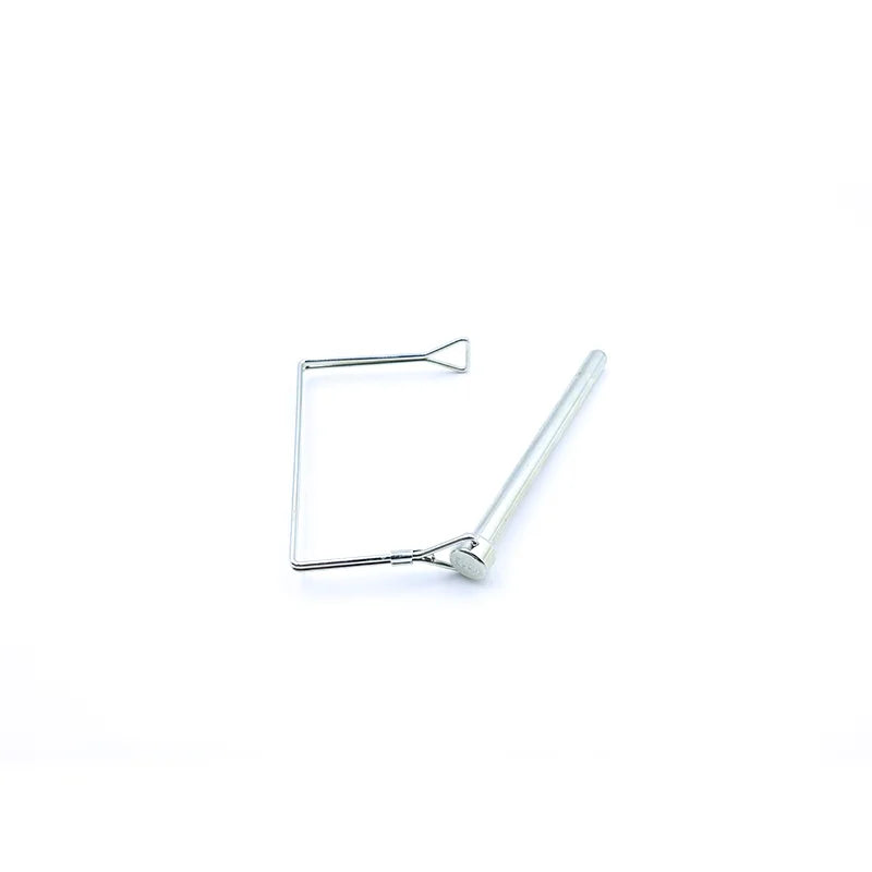Heavy Duty Safety Silvery Square Round Wire Lock Pins D Shape Shaft Locking Pin