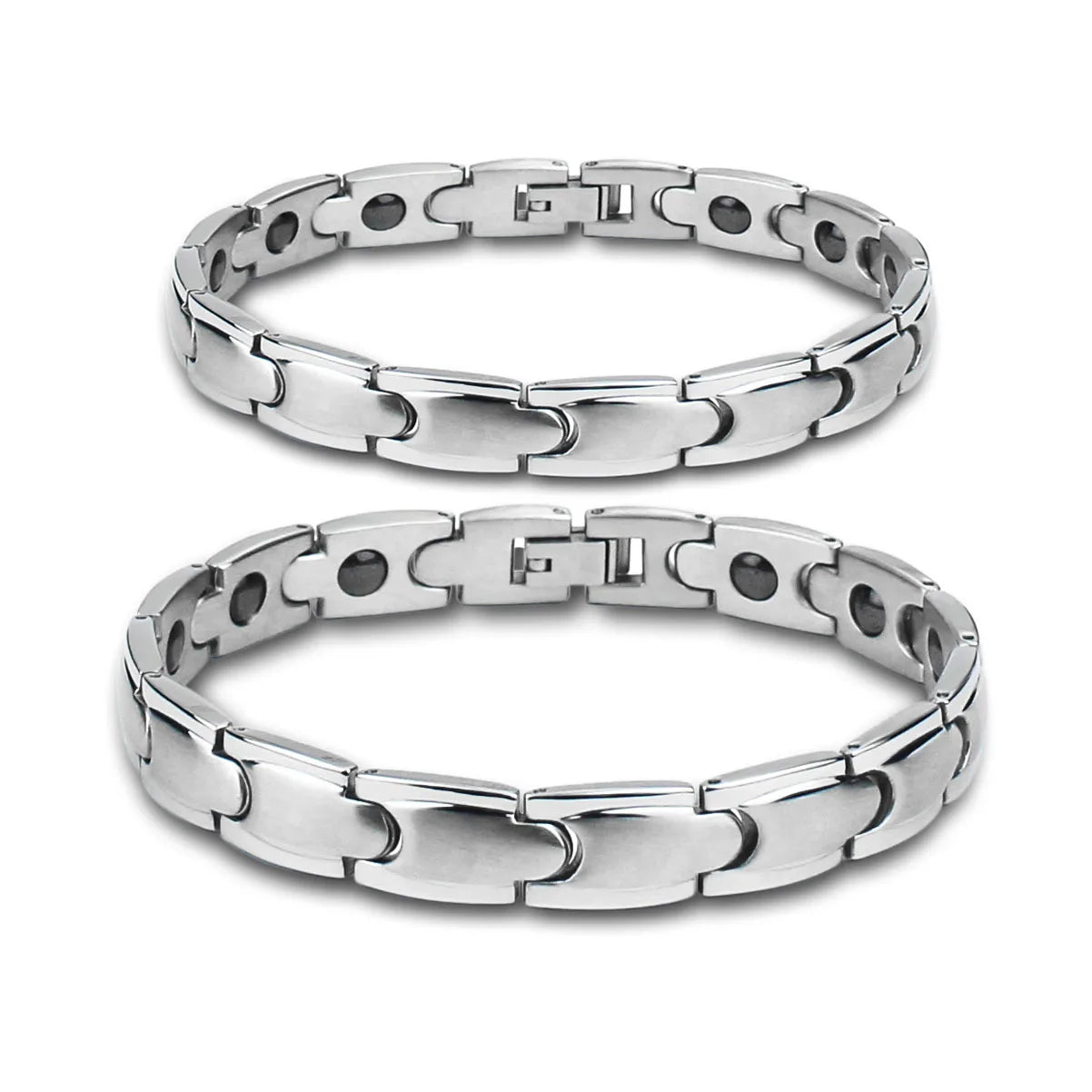 Korean Version Titanium Steel Ornaments Healthy Couple Bracelet Magnetic Stainless Steel Fashionable Jewelry Bracelets Bangles