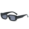 Retro Rectangle Trendy Cool Small Square Frame Sunglasses Women and Men Vintage Sun Glasses UV Protection Custom LOGO
