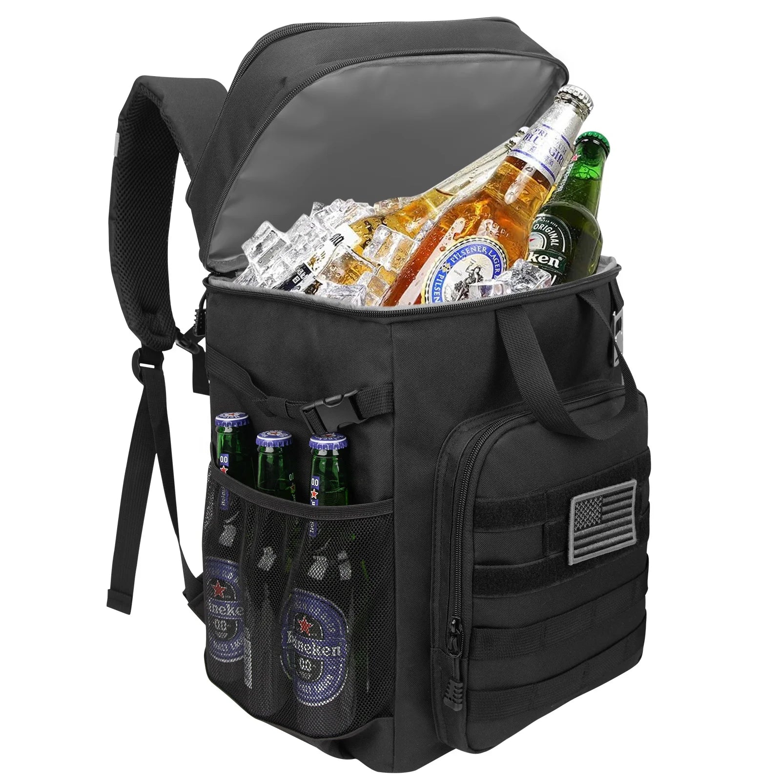 Camping Hiking Backpack Bag for Outdoor Travel Tactical Backpack for Sport Multifunctional Cooler Backpack Insulated Waterproof