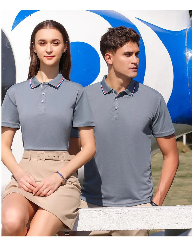Wholesale High Quality Fashion Quick Dry Golf Polo Shirts Custom Embroider or Print logo Short Sleeve Brand Business Polo Shirts