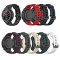 Eraysun Waterproof  Pure Color Unisex Silicone Bracelet Band  for Huami Amazfit T-Rex Pro Sport Watch Bands
