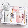 Mugs Coffee with Spoon Ceramic White Gift Accessories Box Style Packing Cheap Coffee Mugs
