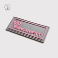 YunShang Custom Logo 3D PVC Soft Rubber Patch Tpu and Silicone Heat Transfer Silicon Vinyl Label for Clothing