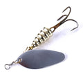 Wholesale SP149 7cm 9g Hard Metal Spinner Baits Spoon Fishing Lures
