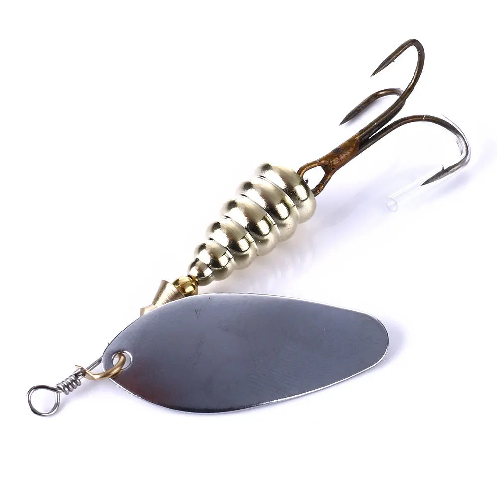 Wholesale SP149 7cm 9g Hard Metal Spinner Baits Spoon Fishing Lures
