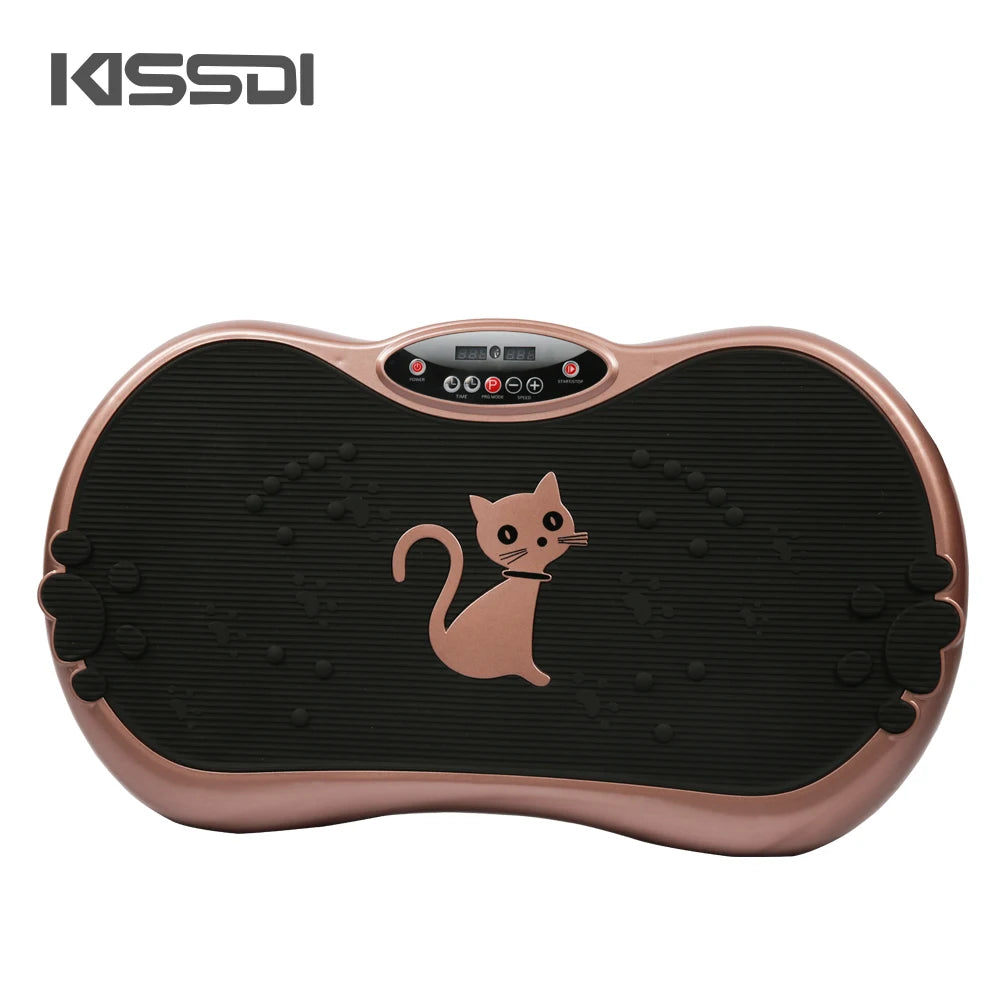 Kesidi Portable Steel Durable Crazy Fit Massager Vibration Home Exercise Body Building Power Plate