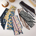 Women Polka Dot Other Scarves Long Silk Ribbon Necktie Ladies Bag Tie Neck Wrist Strap Belt Hair Band