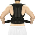Nylon Shoulder Lumbar Adjustable Posture Corrector Belt Neoprene Upper Back Support Strap Universal Brace Belt for Men and Women