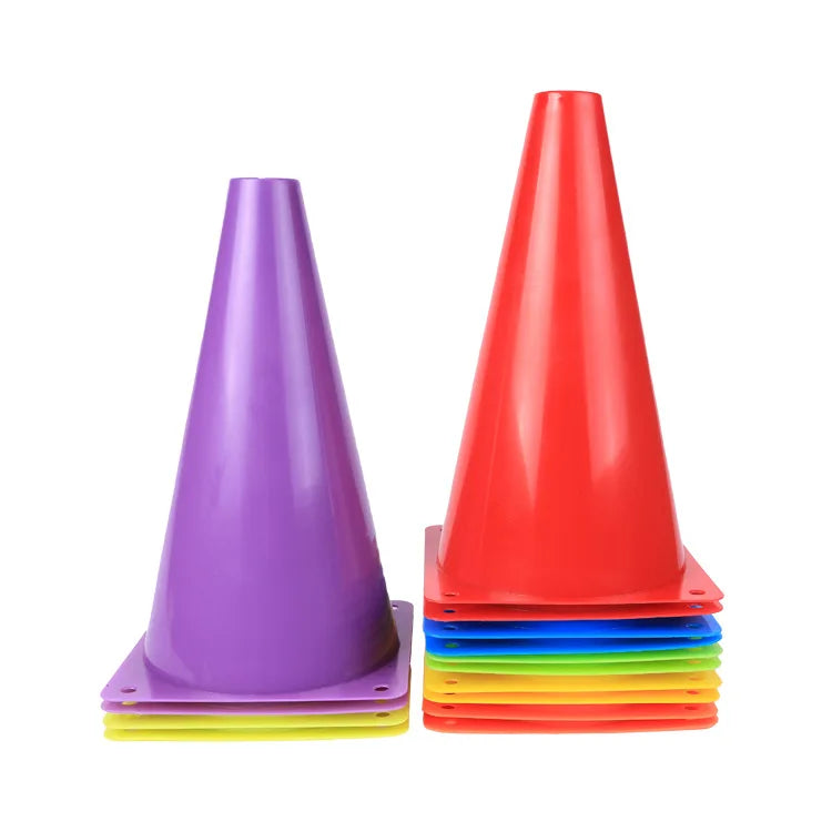Soccer Football Basketball Training for Agility Tall Soccer Cone Agility Training Barricades Markers Signs