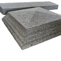 G623 Grey Granite Pillar and Picked Stone Pier Caps for Villa Application