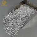 White CVD Lab Grown Loose Real Diamond 0.9mm-3mm Brilliant Cut HPHT Synthetic Wholesale Real Diamond