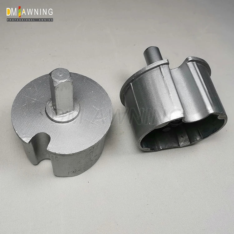Wholesale Awning End Plug for Sunshade Awning Smart Curtain 78mm Aluminum Round/square Pin End Plug