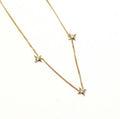 Milskye Essential Cute Unique Magic Romantic Jewelry Smart Fashion 925 Silver 14k Gold Plated Cosmic Star Charm Necklace