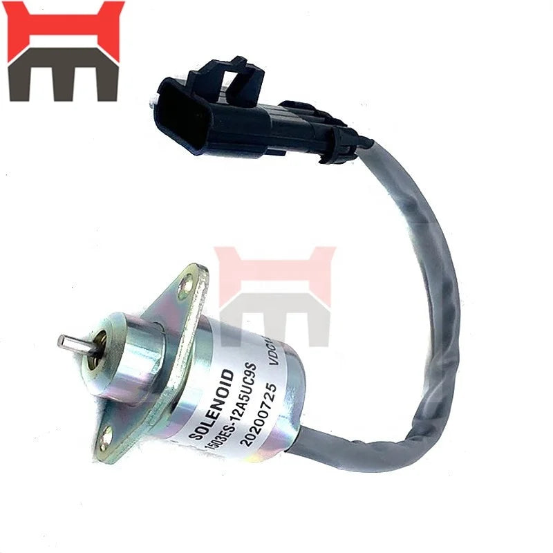 D1105 V1505 Diesel Engine Stop Solenoid Valve 1503ES-12A5UC9S Metal Product