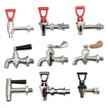 Electric Water Heater Faucet Copper 3/8in 1/2in 3/4in Water Tank Water Dispenser Accessories High-temperature Resistance Switch