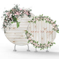 Party & Hoop Balloon Circle Loop Flower Arch Photo Booth Backdrop Stand Foldable Aluminum Alloy Round CMYK Color Print 4M Model