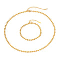 Dainty Jewelry 18K Gold Plated Love Heart Weave Chain Heart Charm Bracelet Necklace for Women