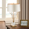 Modern Metal LED Table Lamp Home Living Room Reading Desk Light Bedroom Bedside Table Light