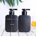 250ml PE Plastic Square Dispenser Bottles for Face Cream Lotion Soap Shampoo Water Travel Screen Printing Matte Finish