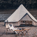 Outdoor Camping Yurt Tent Overnight Camping Rain Proof Large Pyramid Indian Tent