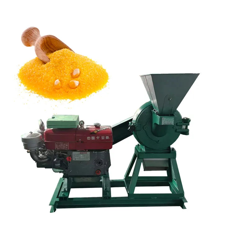 High Productivity Multi-Functional 220V Animal Feed Grinder Grain Soybean Corn  Mills Maize Grain Grinder Machine