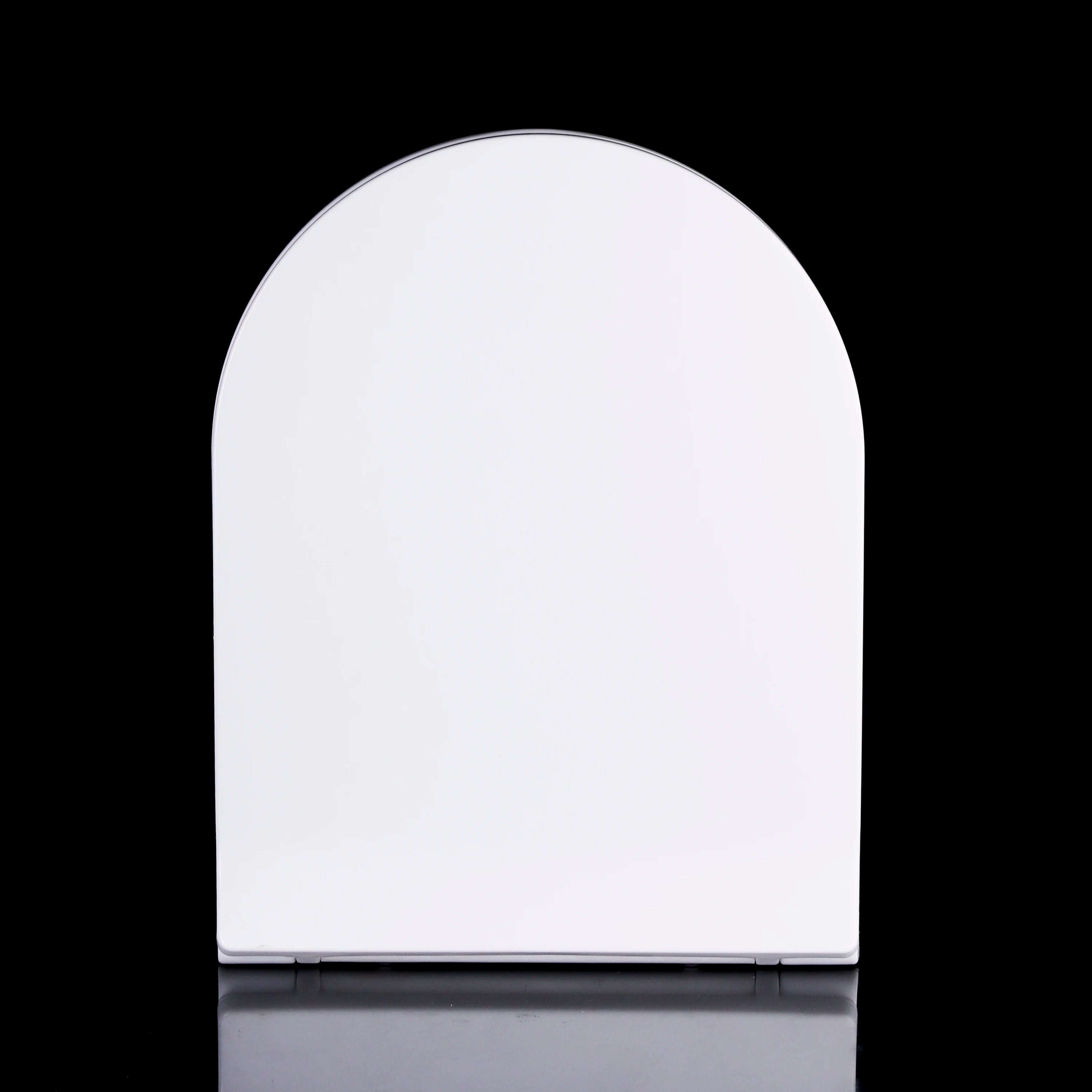 Soft Close Toilet Seat Cover PP Plastic Material U Shape OEM Top or Bottom Fix Toilet Seats