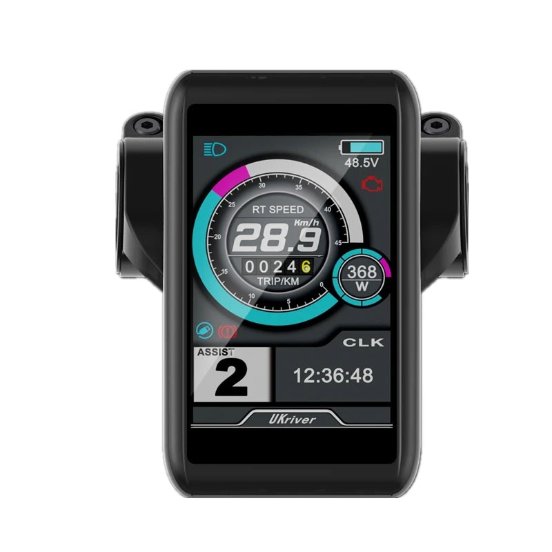 Hot Selling Electric Bicycle Bike Display Tft Ukc1 Color Display USB for Ebike Conversion Kit Sabovoton Controller