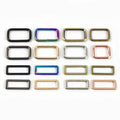 Deepeel F5-16 16-50mm Handbag Accessories Bag Strap Adjustable Buckles Backpack Connector Clasp Square Ring Buckle