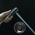 HAOLUU Modern Design Portable ABS Plastic Eco-friendly Wall-Mounted Vertical Spray Bathroom Bidet Shattaf Water Flow Controlled