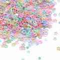 5mm Mixed Color Shining Hollow Rounded Corner Stars Glitters 500g Garment Sequins for Nails Art Women Slime Confetti Paillettes